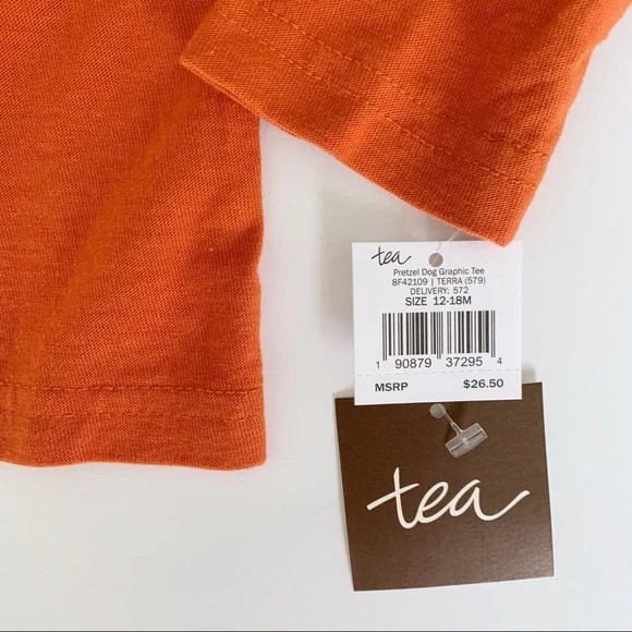 Tea Collection Pretzel Dog Graphic Tee, 12-18 Months - Picture 6 of 6